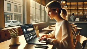 KI Learning im Unternehmen: Lernchatbot und Microlearning mit KI beschleunigen Onboarding und sichern Wissen im KI Wissensmanagement zentral effektiv. Bild erstellt durch generative KI